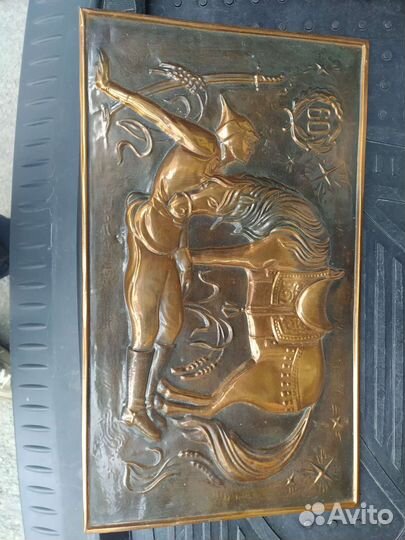 Картины медная чеканка