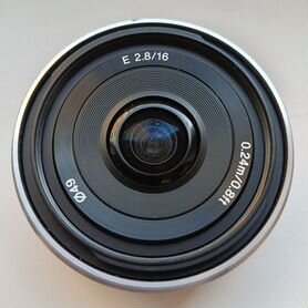 Объектив sel16f28 sony e