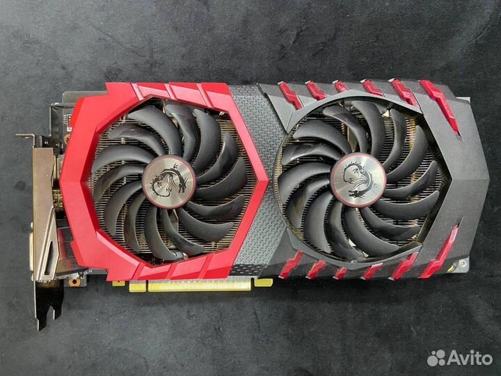 Видеокарта MSI GeForce GTX 1060 Gaming X 6GB
