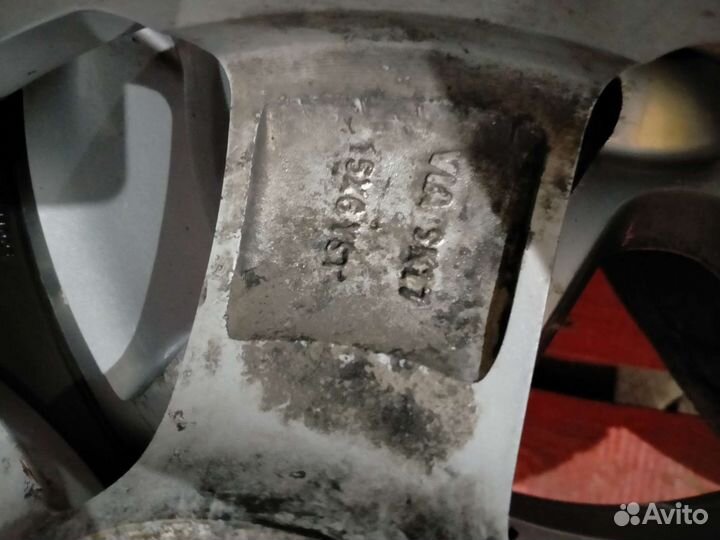 Литые диски r15 с резиной бу