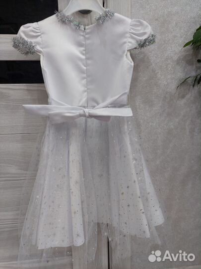 Платье снежинки