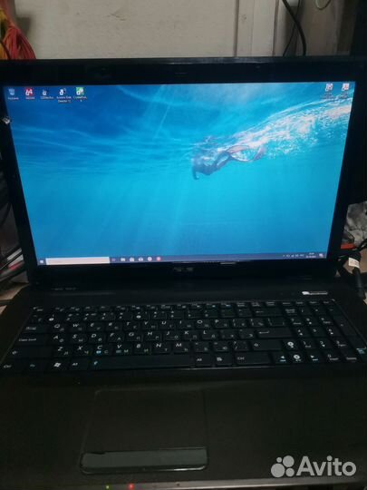 Ноутбук asus k72d