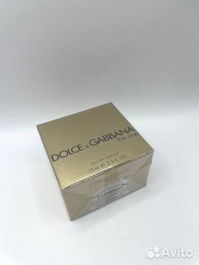 Dolce and Gabbana The One Gold