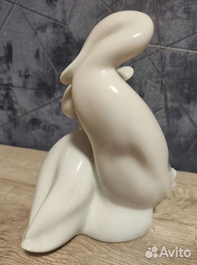 Статуэтка Гуси. Чехия. Royal dux. Антиквариат