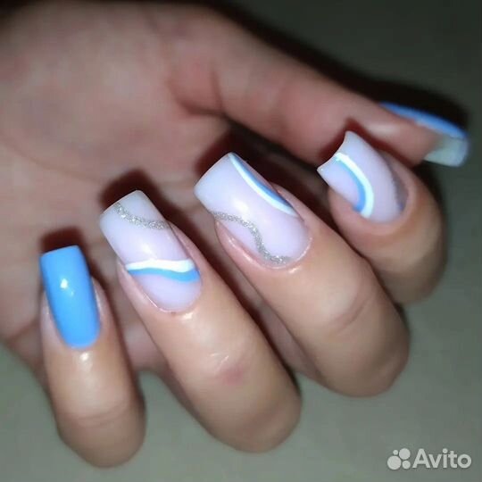 Маникюр Гель-лак Дизайн Наращивание Укрепление