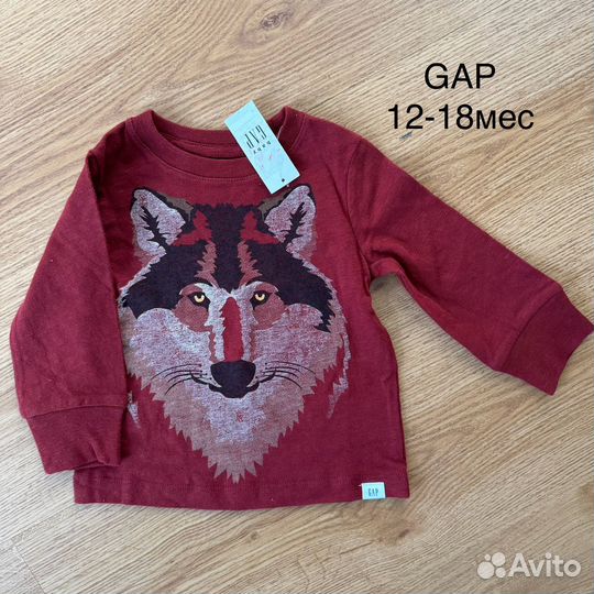 Новые лонгсливы GAP