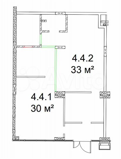 Офис, 35 м²