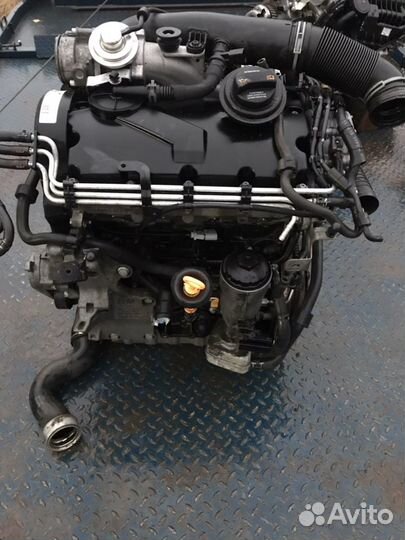 Двигатель 1.9 BXE 1.9 TDI VW Golf 5 Audi