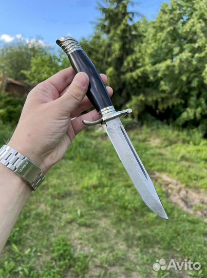 Нож ручной работы финка нквд