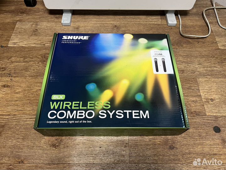 Радиосистема Shure Blx288 PG58 радиомикрофон