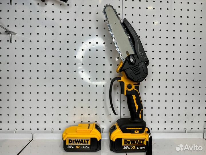 Сучкорез DeWalt бесщеточный цепная мини пила