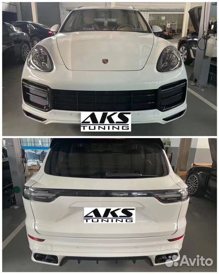 Обвес рестайлинг Porsche Cayenne 958 в E3 2022
