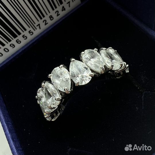 Swarovski кольцо Vittore Pear 58 (18) новое