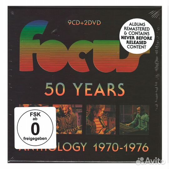 Focus / 50 Years: Anthology 1970-1976 (9CD+2DVD)