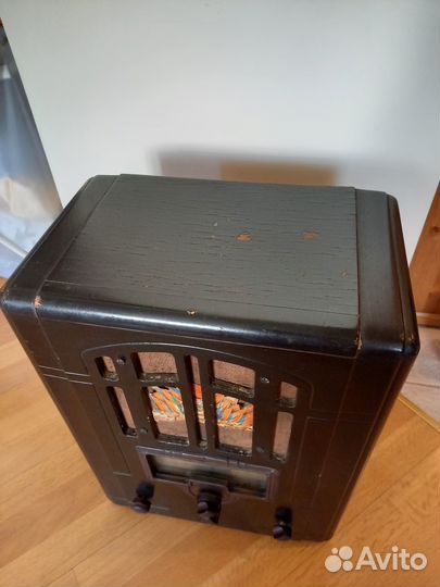 Довоенный советский ламповый радиоприемник 6н-1