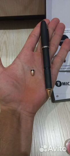 Микронаушник ручка