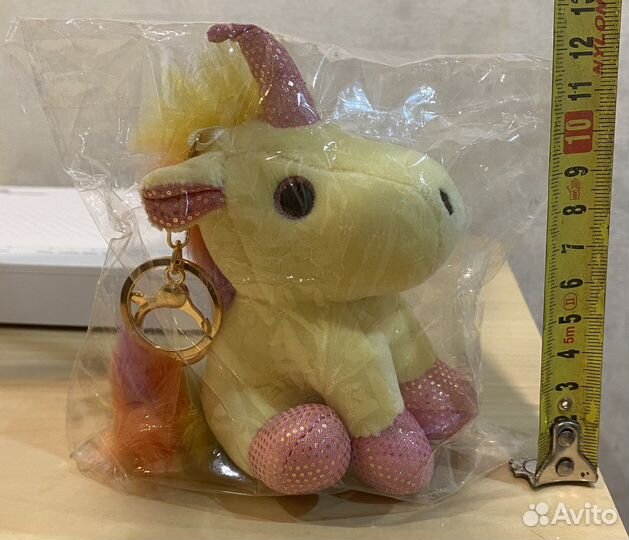 Мягкая игрушка Единорог брелок