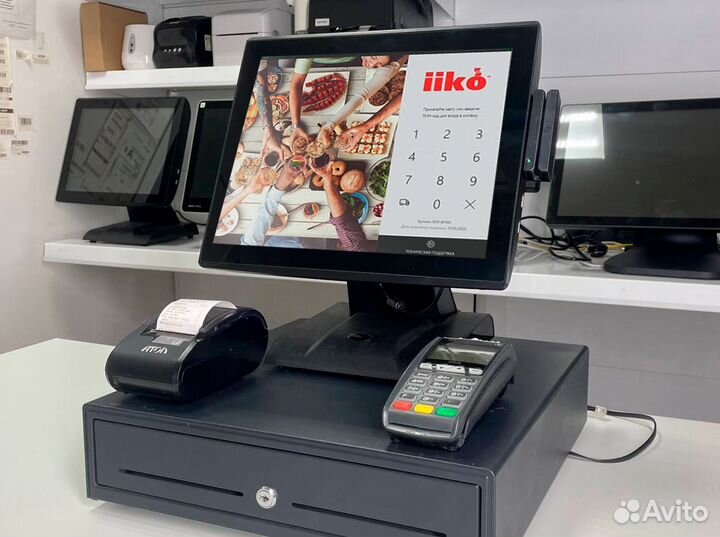 Сенсорный моноблок,POS терминал Iiko