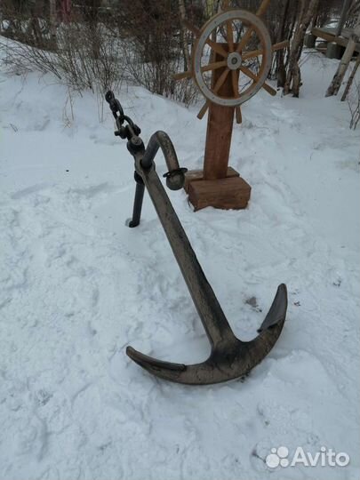 Якорь и другая морская атрибутика