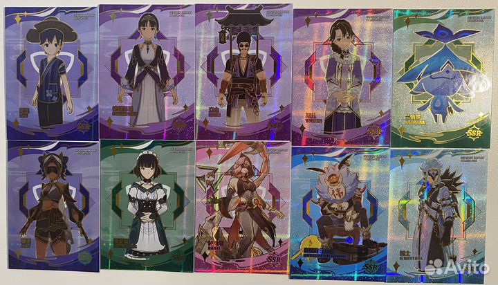 Карточки Геншин/Genshin impact