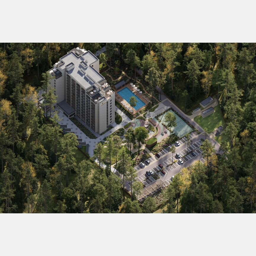 Апартаменты-студия, 50,7 м², 12/12 эт.
