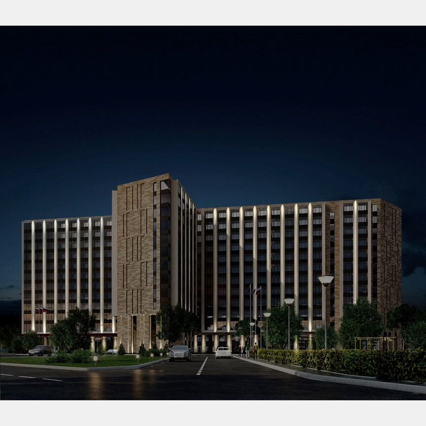1-к. апартаменты, 25 м², 12/13 эт.