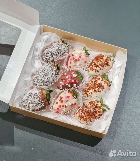 Клубничка в шоколаде