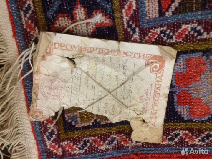 Ковровая дорожка шерстяная новая,ручной работы