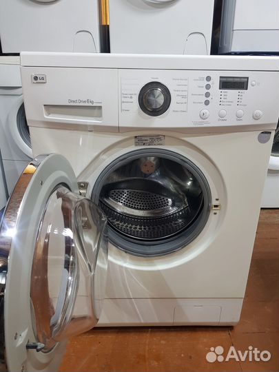 Стиральная машина узкая LG F-1022 NDR