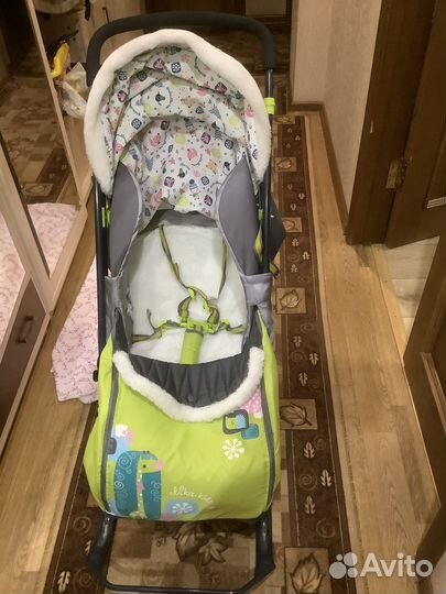 Санки коляска ника