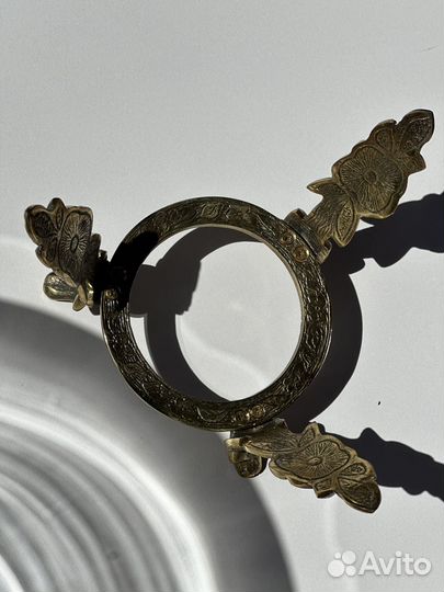 Crystal bohemia ваза для фруктов 3 шт