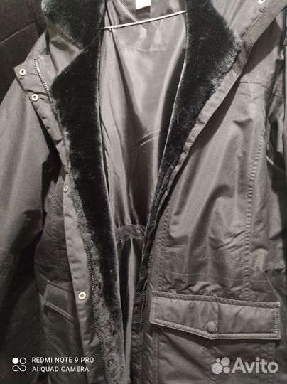 Куртка зимняя женская 54 56 черная Regatta