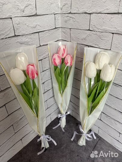 Мыльные тюльпаны