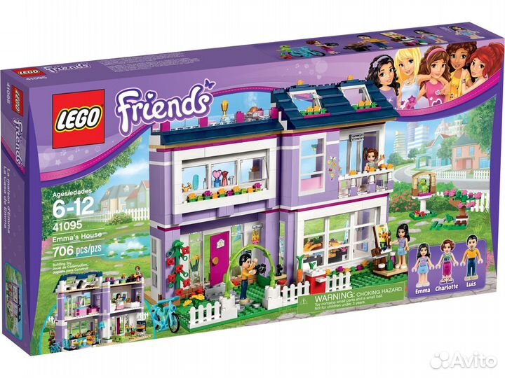 Lego Friends 41095 Дом Эммы