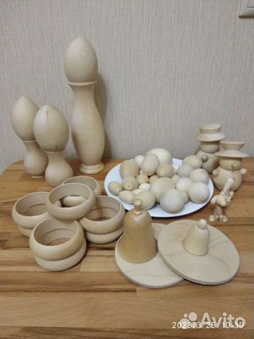 Ваза деревянная Набор для творчества