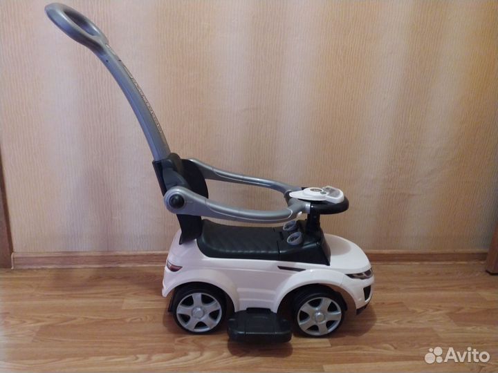 Машинка каталка (толокар с ручкой)