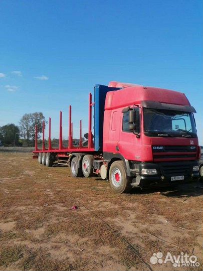 DAF CF 85.430 FTG с полуприцепом, 2012