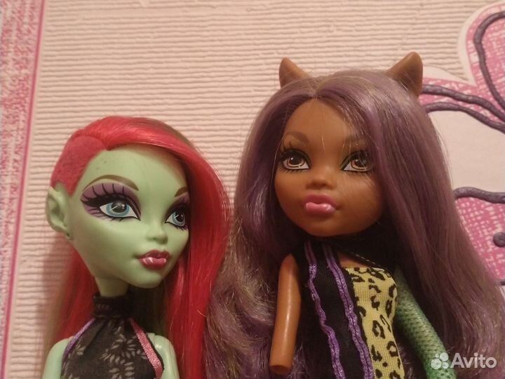 Куклы монстер хай цена за две Венера и Клодин