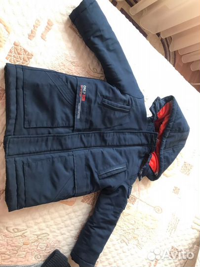 Куртка Accola + штаны шапка шарф перчатки