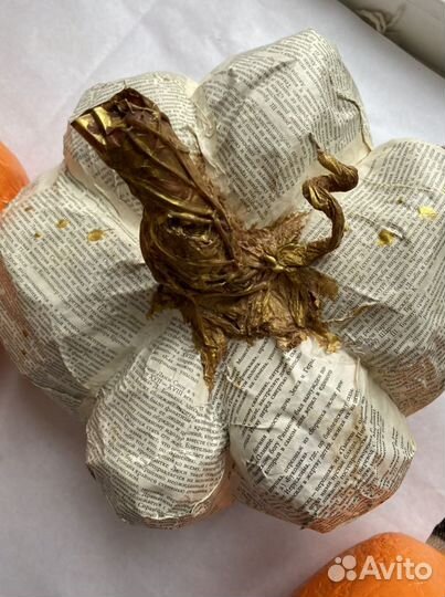 Тыква декоративная декор бутафория аренда