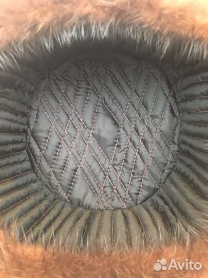 Норковая шапка мужская