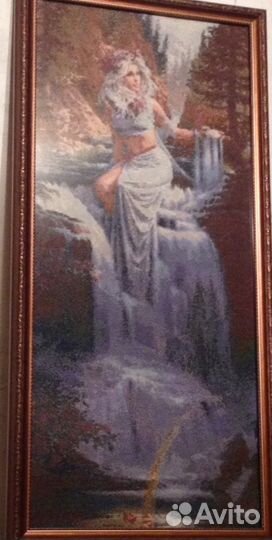 Картина вышитая крестиком