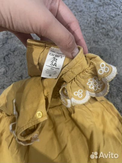 Платье carters 92
