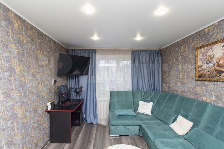 Комната 17,6 м² в 1-к., 2/9 эт.