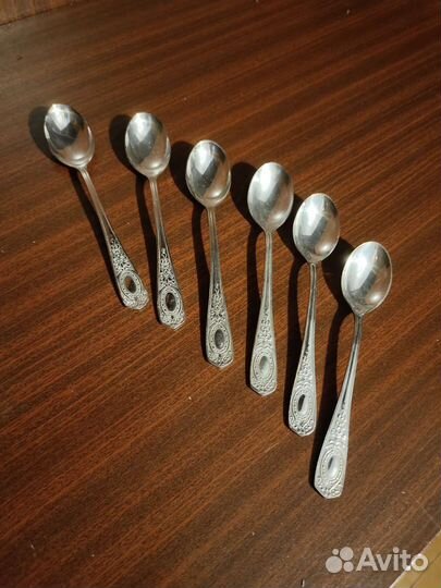 Чайные ложки мельхиор