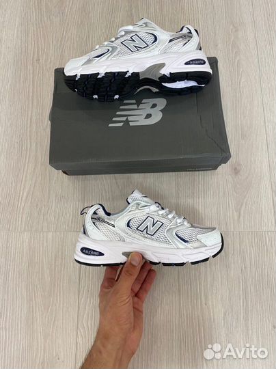 Кроссовки New Balance 530 White Silver Navy