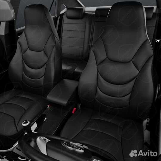 Универсальные авто чехлы экокожа