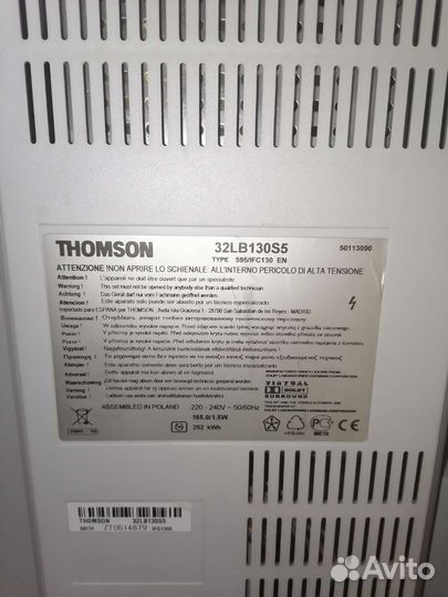 Телевизор Thomson 32