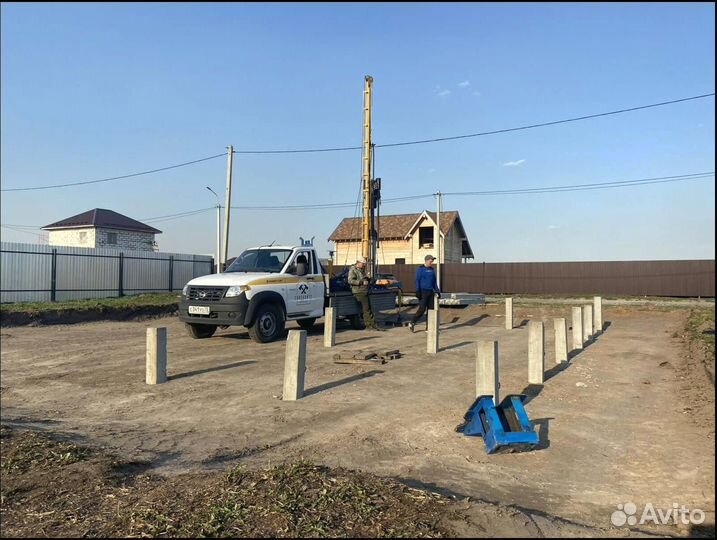 Жб сваи бетонные, любые строения