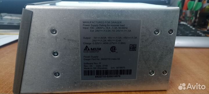 Блок питания для ивл savina 300 (s.n.: 8422710)